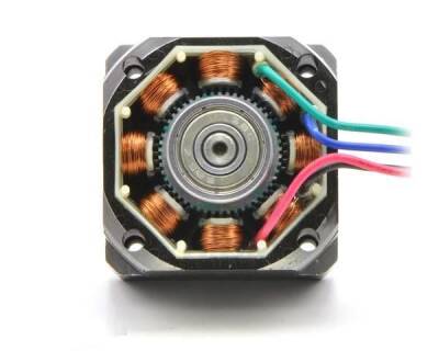 NEMA 14 Bipolar, 200 Adım, 35×26mm, 7.4V Step Motor - SY35ST26-0284A - 2