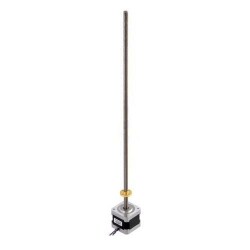 NEMA 17 38 cm Vidalı Milli Bipolar, 200 Adım, 42×38mm, 2.8V Step Motor - SY42STH38-1684A - 2
