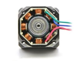 NEMA 17 Bipolar, 200 Adım, 42×38mm, 2.8V Step Motor - SY42STH38-1684A - 2