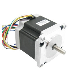 NEMA 23 Unipolar/Bipolar. 200 Steps. 57×56mm. 7.4V