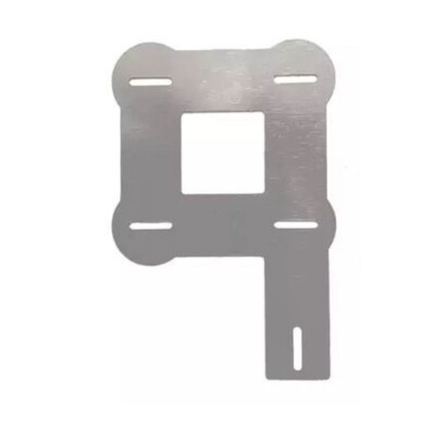 Nickel Center Plate 29x15x0.12mm - 1