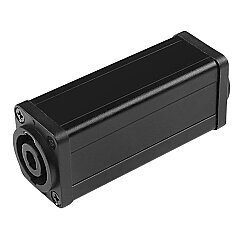 NL4FX 4-Pin Female-to-Female Speakon Coupler - Black