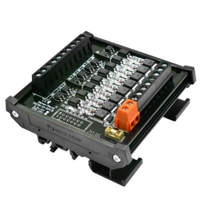 NPN 8 Mosfet Output Amplifier Board - PLC DC Amplifier Board - 1
