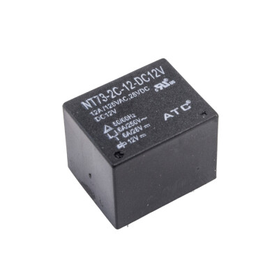 NT73-2C-12 12V 12A Relay 5-Pin - 1