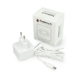 Orjinal Raspberry Pi Adaptör 5V 3A - Beyaz