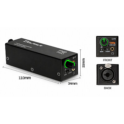 P2 Pro Stereo/Mono Type-C Taşınabilir Kulaklık Amplifikatörü - 4