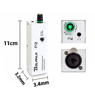 P2 Stereo/Mono Portable Headphone Amplifier - 3