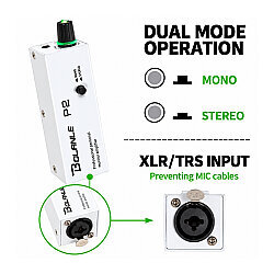 P2 Stereo/Mono Portable Headphone Amplifier - 5