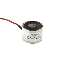 P30/22 5V Electromagnet - 10kg Electro Magnetic Holder