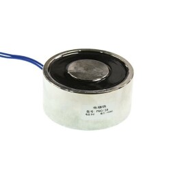 P80/38 24V Elektromıknatıs - 100kg Elektro Manyetik Tutucu