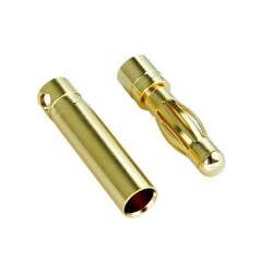 Pair of 4mm Banana Bullet Plugs