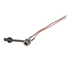 Panel Type 5.5x2.1mm Waterproof DC Wired Female Socket