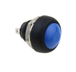 PBS-33B 12mm Push Button - Blue
