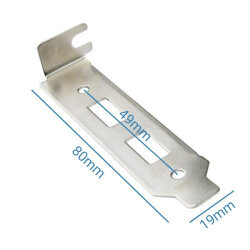 PCI Rear Panel Short Bracket - Dual USB Compatible - 2