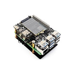 PCIe to M.2 4G/5G and USB 3.2 Raspberry Pi HAT