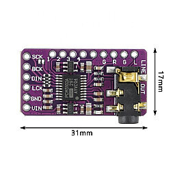 PCM5102A I2S DAC Dekoder Modülü - 3