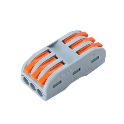 PCT-223 3-Input 3-Output Cable Connector - 1