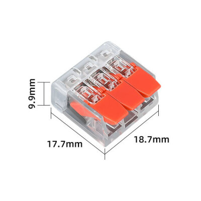 PCT-413 3 Pin Tırnaklı Buat Klemens - 3