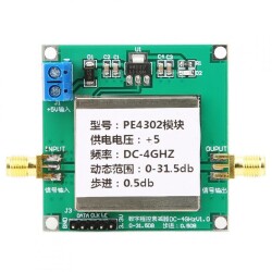 PE4302 Digital Programmable Stepped Attenuator Module DC 4GHZ 0-31.5DB - 2