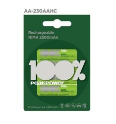 PeakPower 2300mAh 4'lü AA Şarj Edilebilir Pil