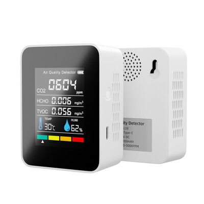 PG-L58 5in1 Kızılötesi CO2 HCHO TVOC Hava Kalitesi Monitörü - 1