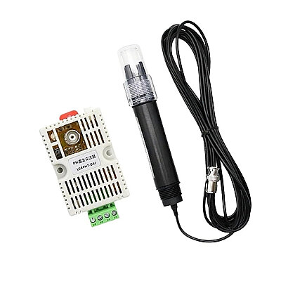 pH and Temperature Sensing RS485 Transmitter Module - pH Sensor Included - 1