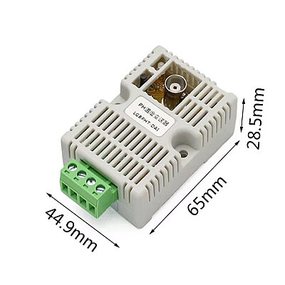 pH and Temperature Sensing RS485 Transmitter Module - pH Sensor Included - 2
