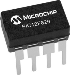 PIC12F629 PDIP-8 8-Bit 20Mhz Mikrodenetleyici