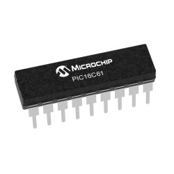 PIC16C61-04/P DIP-18 4MHz Microcontroller