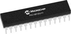 PIC18F25J11-I/SP DIP-28 48MHz Mikrodenetleyici
