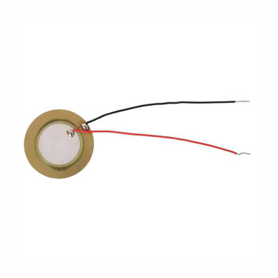 Piezo Disk - Kablolu - 35 mm Çap - 1