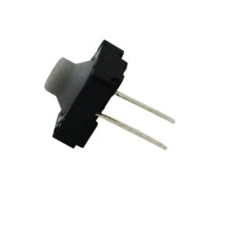 Plastic Head Button 8x8x2 - 2 Pins