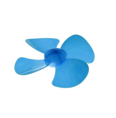 Plastik Pervane Ø100mm - Mavi - 1