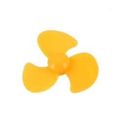 Plastik Pervane Ø50mm - Sarı
