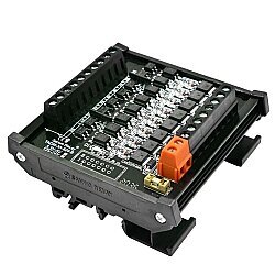 PNP 8'li Mosfet Çıkış Güçlendirici Kart -  PLC DC Amplifier Board - 1