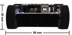 Pololu Zumo Robot Arduino Uyumlu v1.2 (75: 1 HP Motor) - 4