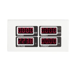 PZEM-004 100A AC Dijital Güç Monitörü + Ayrılabilir CT + USB - 2
