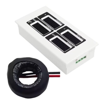 PZEM-004 63A AC Dijital Güç Monitörü + Bobin CT - 1