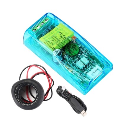 PZEM-004T 100A Single Phase AC Power Communication Module + Coil CT + USB - 1
