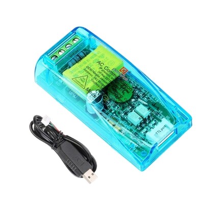 PZEM-004T 10A Tek Fazlı AC Güç İletişim Modülü + USB - 1