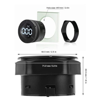 PZEM-019A DC 100A Dijital Ampermetre + 100A Şönt - 3