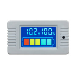 PZEM-023 8-100V DC Digital Battery Voltage Capacity Indicator