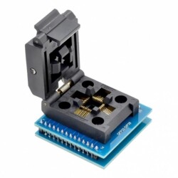 QFP32 / TQFP32 to DIP28 Converter Adapter