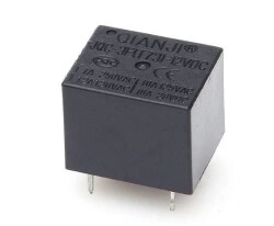 Qianji JQC-3F(T73)-12VDC Röle 5 Pin