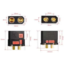 QS8-S Anti-Spark Male-Female Connector Set - 3
