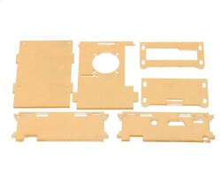 Raspberry Pi 3/2/B+ Şeffaf Muhafaza Kutusu