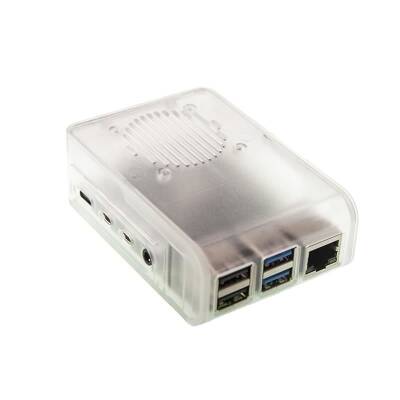 Raspberry Pi 4 Şeffaf Muhafaza Kutusu - 1