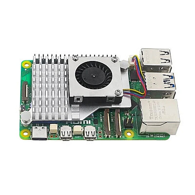 Raspberry Pi 5 Active Cooler - Silver - 2