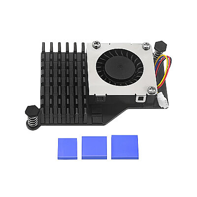 Raspberry Pi 5 Aktif Soğutucu - Siyah - 1