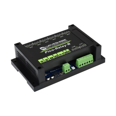 Raspberry Pi Pico Industrial 8-Channel Relay Module - 1